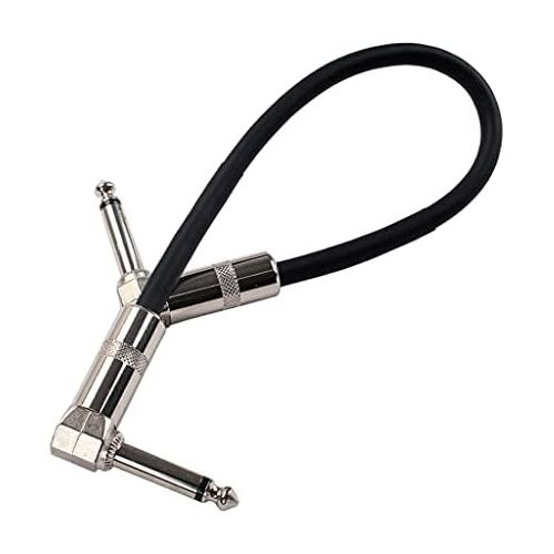  [아마존베스트]SDENSHI Copper 6.35 mm Male to 6.35 mm Male Guitar Effect Pedal Connection Cable