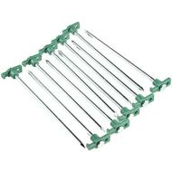 [아마존베스트]SE 9NRC10 Heavy-Duty Metal Tent Pegs Stake Set (10-Pack)