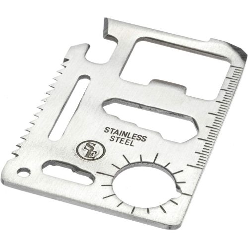  [아마존베스트]SE MT908-1 11-Function Stainless Steel Survival Pocket Tool