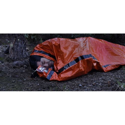  [아마존베스트]SE EB122OR Survivor Series Emergency Sleeping Bag Kit