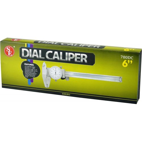  [아마존베스트]SE 6” Dial Caliper (SAE Only) - 780DC