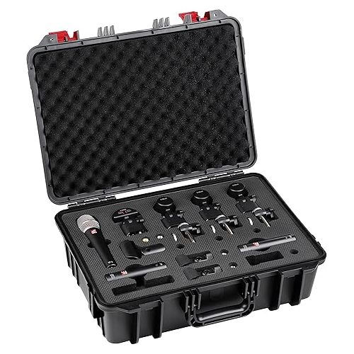  SE ELECTRONICS - V Pack Club Feat. V Kick 2 V Beat W/Clamps V7 X Pair of SE7 with Case