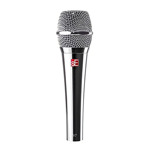  sE Electronics - V7 Studio Grade Handheld Microphone Supercardioid - Chrome