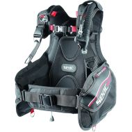 SEAC Ego Scuba Diving BCD, Black/Red