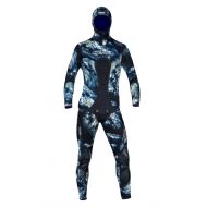 SEAC Kobra 2mm Neoprene Wetsuit Jacket and Hi-Waist Pants, Unisex, Camo