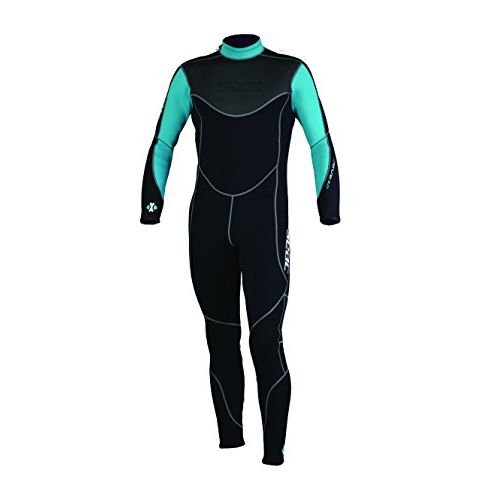  SEAC Mens Sense Neoprene Wetsuit, BlackBlue