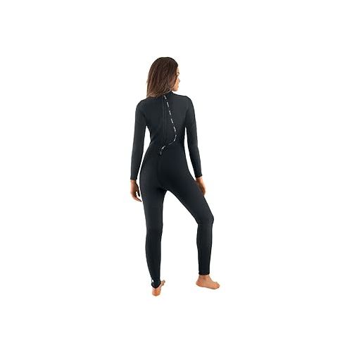  Seac Feel Lady, one-Piece Ultra-Elastic 3 mm Neoprene Wetsuit with Back Zipper for Diving, Snorkelling and Freediving