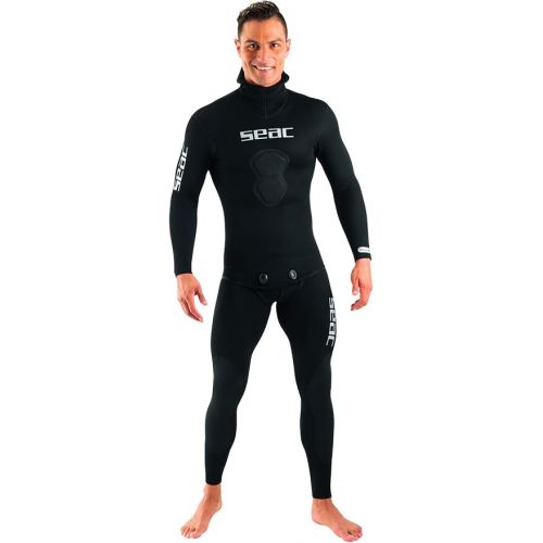  Seac Black Shark, Wetsuit for Spearfishing and Free Diving Activities