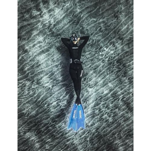  Seac Black Shark, Wetsuit for Spearfishing and Free Diving Activities