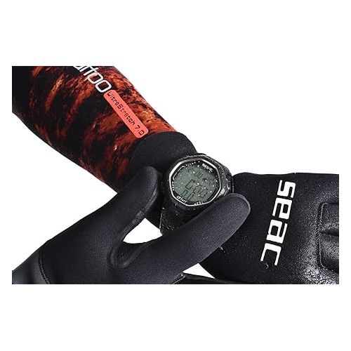  SEAC Unisex's Driver, Wrist-Mount Freediving Computer with Data Download System, Green, Standard