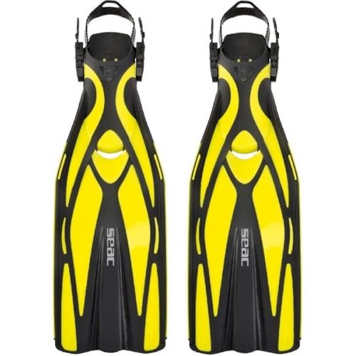  SEACUltra Light Underwater Fins, only 730 Grams for High Performance in Diving, Adjustable Strap