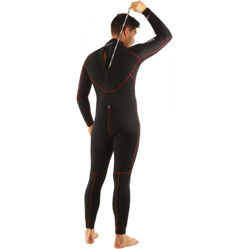  SEAC Men's Alfa 5.0 5 mm Suit for Scuba Diving