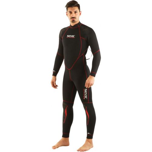  SEAC Men's Alfa 5.0 5 mm Suit for Scuba Diving