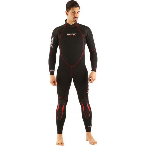  SEAC Men's Alfa 5.0 5 mm Suit for Scuba Diving