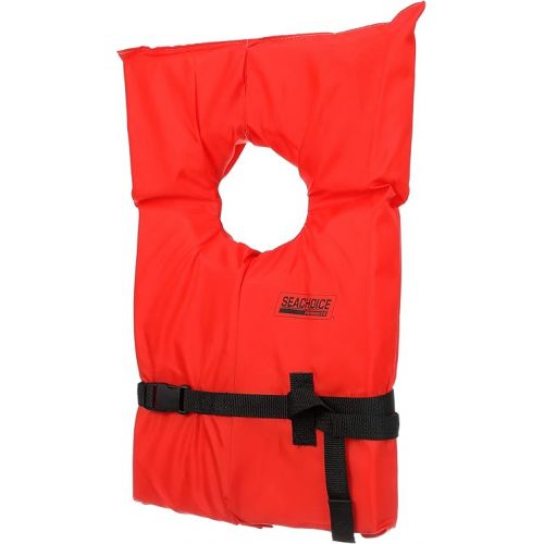  Seachoice Life Vest, Type II Personal Flotation Device - USCG Approved - Multiple Sizes and Colors