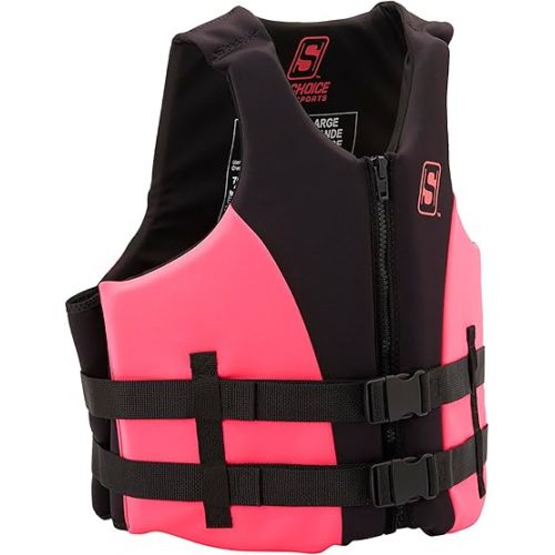  Seachoice Evoprene Multi-Sport Life Jacket, USCG Level 70, Sizes Child to Adult