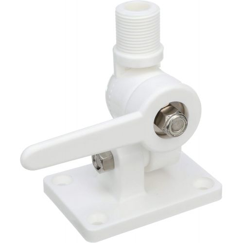  [아마존베스트]SEACHOICE 19501 4-Way Nylon Antenna Ratchet Mounting Kit, White Finish