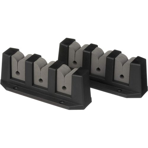  Seachoice 89501 3-Rod Storage Holder Black ABS Plastic