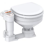 SEAFLO 12V Electric Twist Flush Marine Toilet Boating Head