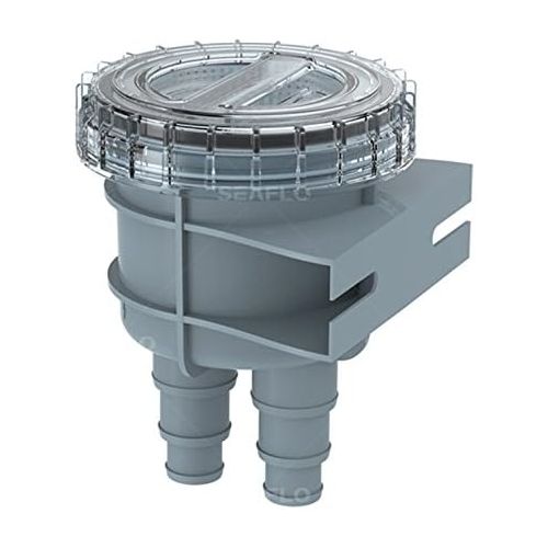  SEAFLO Raw Cooling Water Intake Basket Strainer for Seawater Marine & Boat