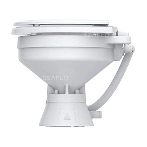  SEAFLO 12V Electric Marine Toilet Boating Head