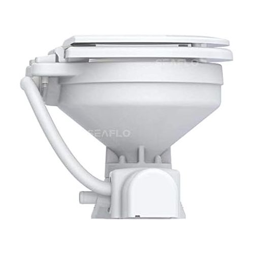  SEAFLO 12V Electric Marine Toilet Boating Head