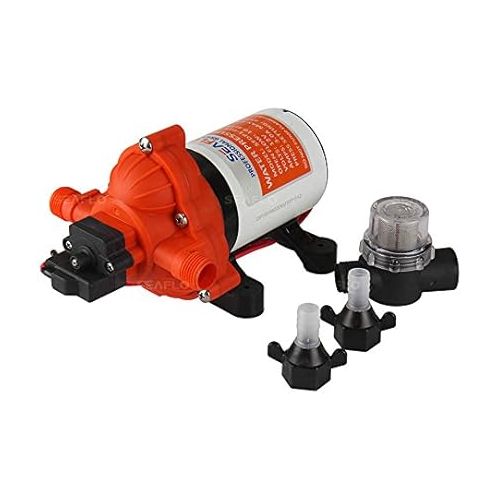  SEAFLO 12V 3.0 GPM 45 PSI Water Diaphragm Pressure Pump - 4 Year Warranty!!!