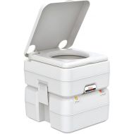 SEAFLO 5.3 Gal Multifunctional Portable Toilet | Large Capacity for Camping, RV, Boats, and More