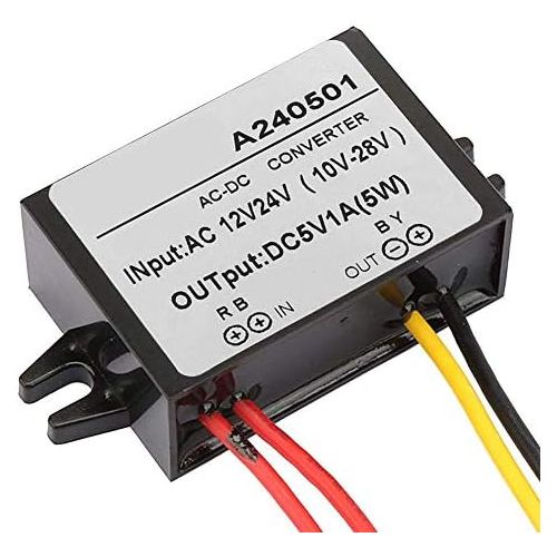  [아마존베스트]-Service-Informationen AC 12 V / 24 V to DC 5 V down converter AC-DC down power supply module (1 A).