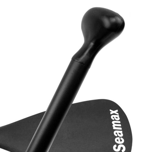  SEAMAX Aluminum Alloy SUP Paddle with 3 Piece Adjustable Light Weight Construction (Black)