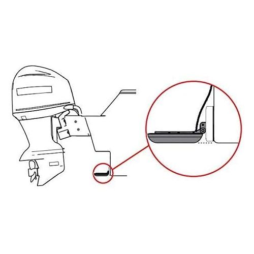  SEAWORTHY INNOVATIONS Stern Pad - Standard Size - White - Screwless Transducer/Acc. Mounting Kit (not for Large 3D Scan Transducers)