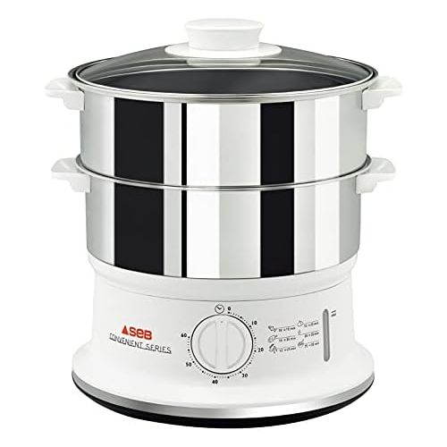  Seb VC145100Steamer, Stainless Steel, 6Litre