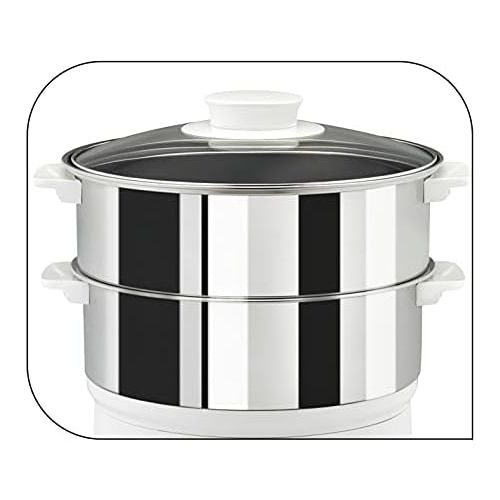  Seb VC145100Steamer, Stainless Steel, 6Litre