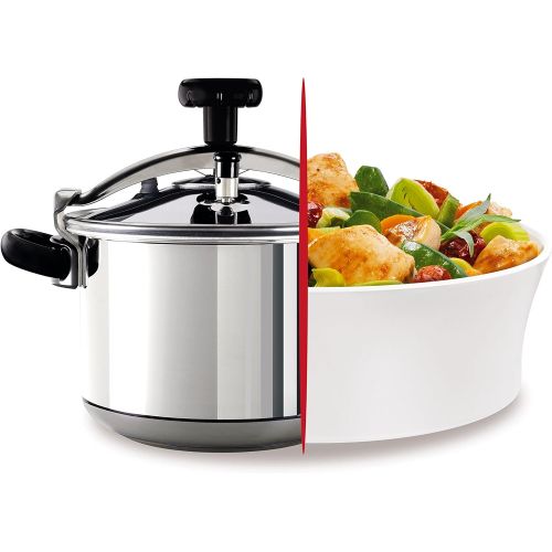  SEB Cocotte Authentique 4,5 L INOX Autocuiseur