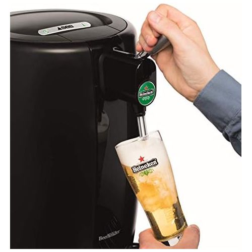  SEB Krups BeerTender Bierzapfmaschine, Thermoplast schwarz