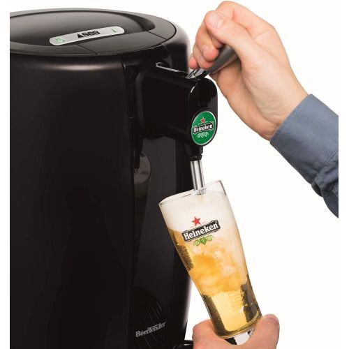  SEB Krups BeerTender Bierzapfmaschine, Thermoplast schwarz