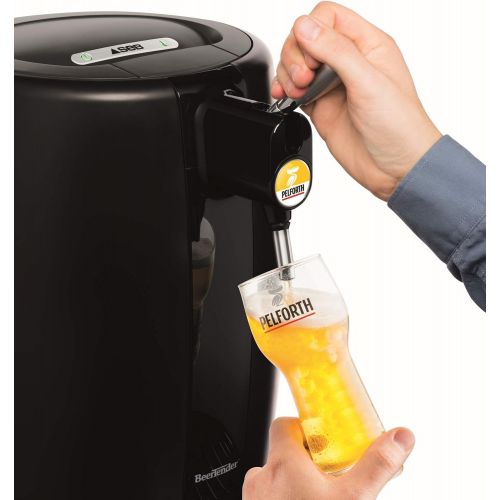  SEB Krups BeerTender Bierzapfmaschine, Thermoplast schwarz