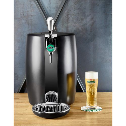  SEB Krups BeerTender Bierzapfmaschine, Thermoplast schwarz