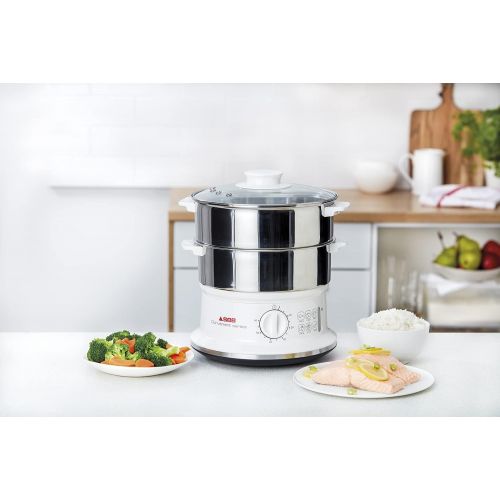  [아마존베스트]Seb VC145100Steamer, Stainless Steel, 6Litre