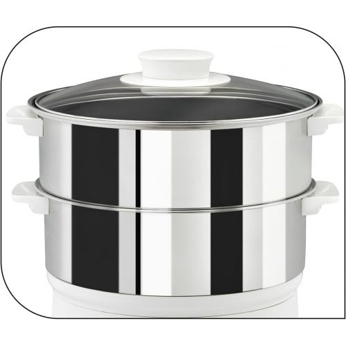  [아마존베스트]Seb VC145100Steamer, Stainless Steel, 6Litre