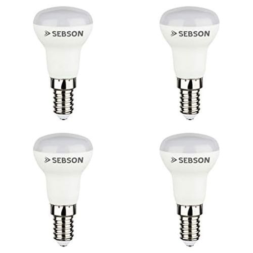  Besuchen Sie den SEBSON-Store SEBSON LED Lampe E14 R39 Reflektor 3W warmweiss 3000k, ersetzt 20W, 200lm, Ra97, 230V LED Leuchtmittel flimmerfrei, E14 R39 Reflektorlampe, 4er Pack