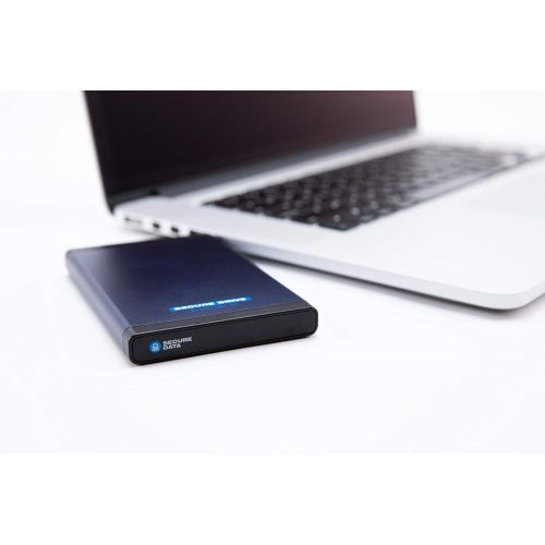  SecureData 2TB SecureDrive BT FIPS 140-2 Hard Drive with Bluetooth Authenticatio, 2 TB