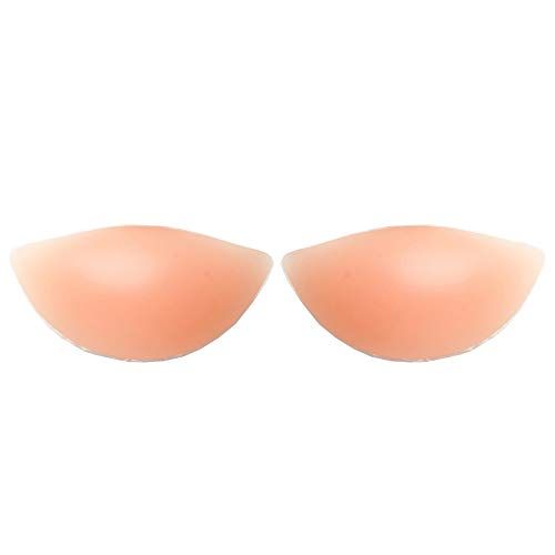  [아마존베스트]SEEKUP Women Soft Silicone Bra Inserts Breast Chest Pads Enhancers, Push-up Molding Pads for A/B/C...