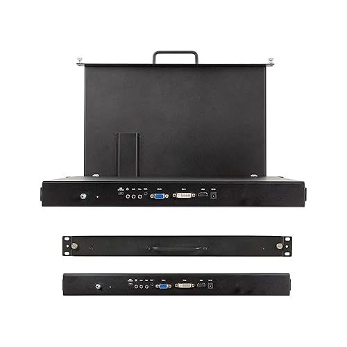  SEETEC SC173-HD-56 17.3 Inch Monitor 1RU Pull Out Rack Mount Monitor Full HD 1920x1080 (HDMI) (SC173-HD)