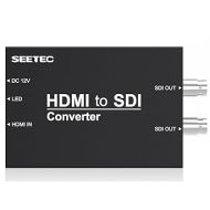 Seetec HDMI to SDI Converter HTS Portable Mini Broadcast Converters with Standard “1/4-20” Screw Threads (HDMI to SDI)