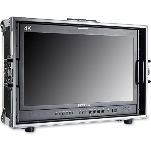  SEETEC 21.5 Inch 3G-SDI/ 4K HDMI Broadcast Carry-on Director Monitor with IPS Full HD 1920x1080 4K215-9HSD-192-CO