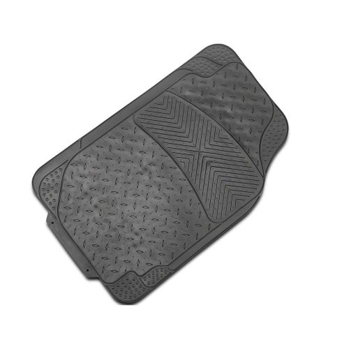  SEG TruShield All Weather Floor Mat Set with One-Piece Rear Mat - Black - for Ford F-150 1997-2014