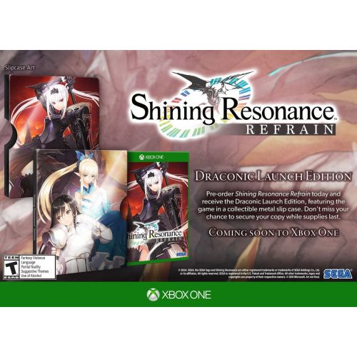 세가 SEGA Shining Resonance Refrain Draconic Edition, Sega, Xbox One, 010086640793