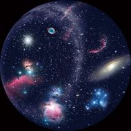 SEGA TOYS Homestar Planetarium Additional Disk Galaxy Nebula Cluster Version Sega Toys New