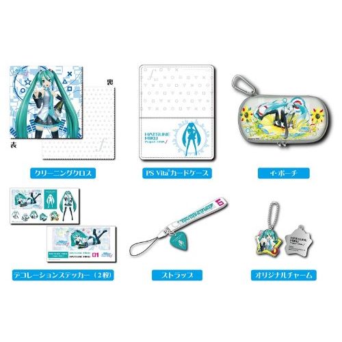 세가 Sega Hatsune Miku Project DIVA-f Accessories Set [Japan Import]